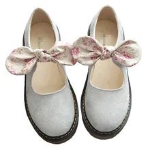 Милые тонкие туфли на плоской подошве с закрытым носком и бантом в Корейском стиле; Новинка; Простые универсальные красивые туфли на плоской подошве; женская повседневная обувь