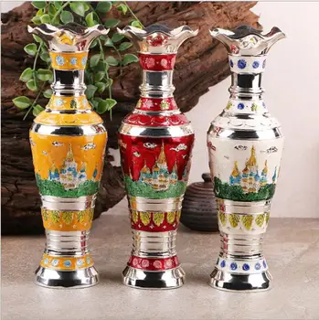 

Europe fashion metal flowers vases for weddings Table vase Home/office restaurant decoration tabletop vase crafts gifts HP083