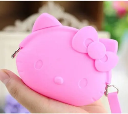 Новая силиконовая сумка для монет HelloKitty yey 568E| |