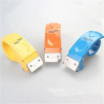 

DL Factory direct tape cutter iron tape machine Taobao packing box wide 6.0CM wholesale Office Supplies Exquisite small gift