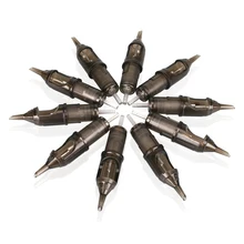 20 штук одноразовые силиконовые стерилизованные HAWK татуировки закрытым иглы картриджи для Liner Shader 20 штук/коробка