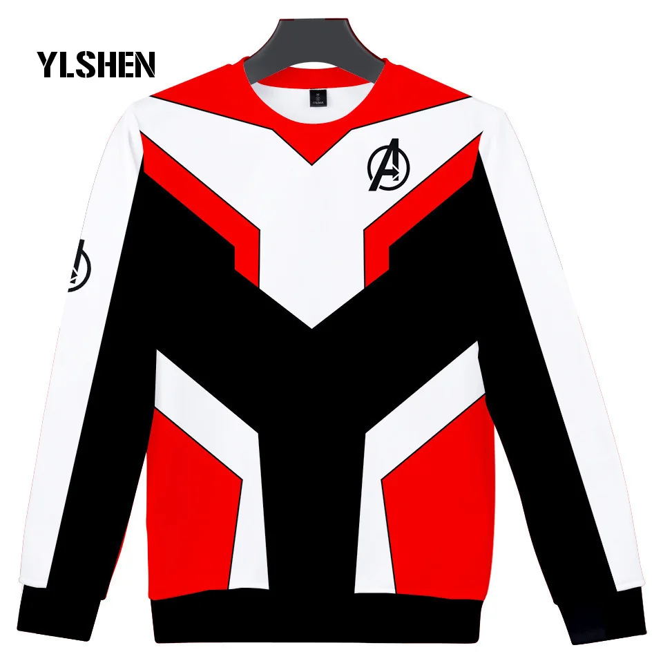 Avengers Endgame Jacket Avengers 4 Hoodies Cosplay Costume 3D Print Sweatershirt 2019 Final Battle Quantum Warfare Clothes Kids