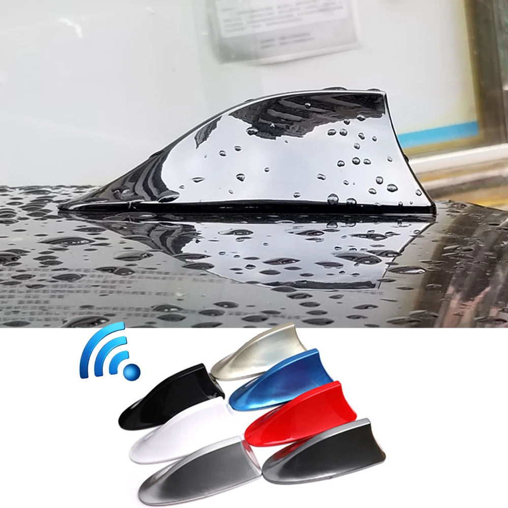 Vexverm Car Shark Antenna Fin Signal Aerials for Polo Ford Nissan FM