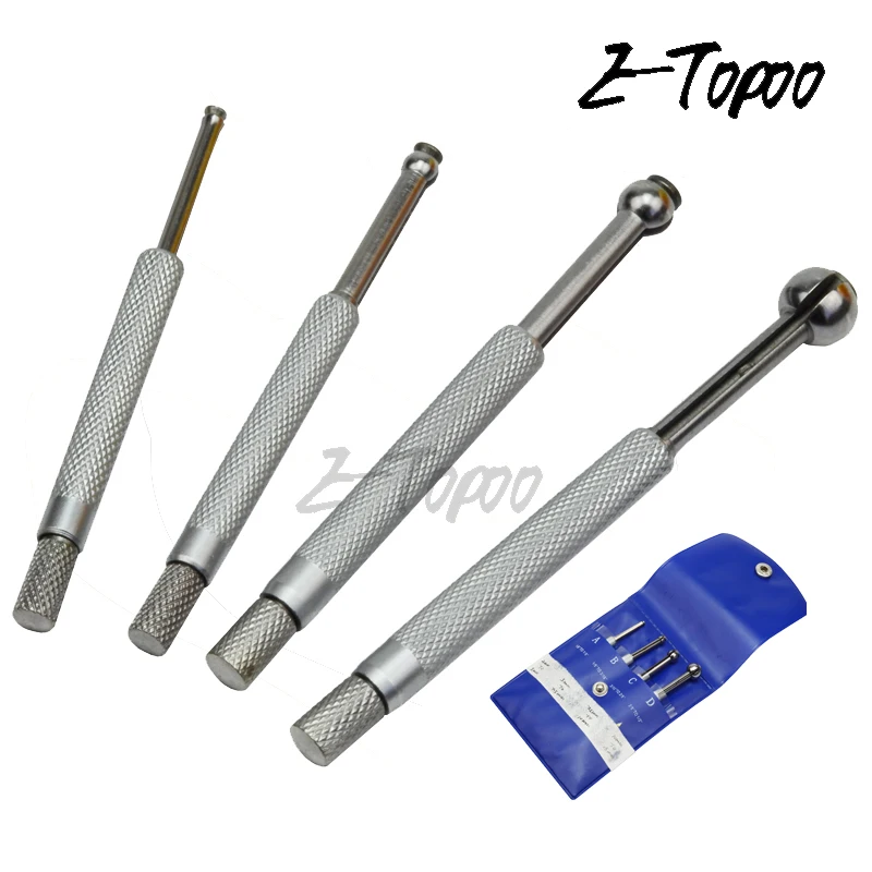 4pcs SMALL HOLE GAUGE Telescoping Gauges 1/8" to 1/2" 4pcs