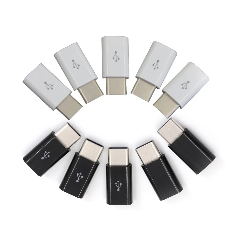 10 шт./лот USB 3 1 Тип C разъем Micro 2 0 5Pin Женский данных адаптер конвертер адаптеры для