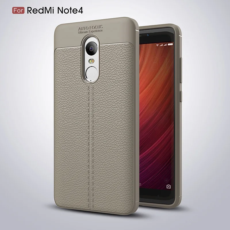 Litchi silicone case xiaomi redmi note 4 4x (21)