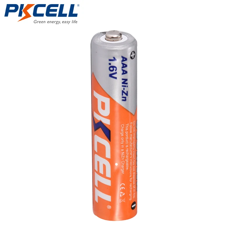 PKCELL 8 шт. 3A 1 6 V 900mWh Ni-Zn AAA никель-цинковая аккумуляторная батарея с 2 батарейками