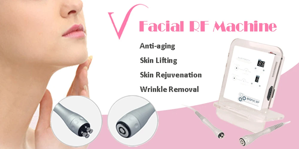 Portátil do rf da Máquina do Rádio do Uso Aperta o Rejuvenescimento Multipolar do Anti-enrugamento do rf do Bi-polar Pele Doméstico Facial Que 7 Home & Garden