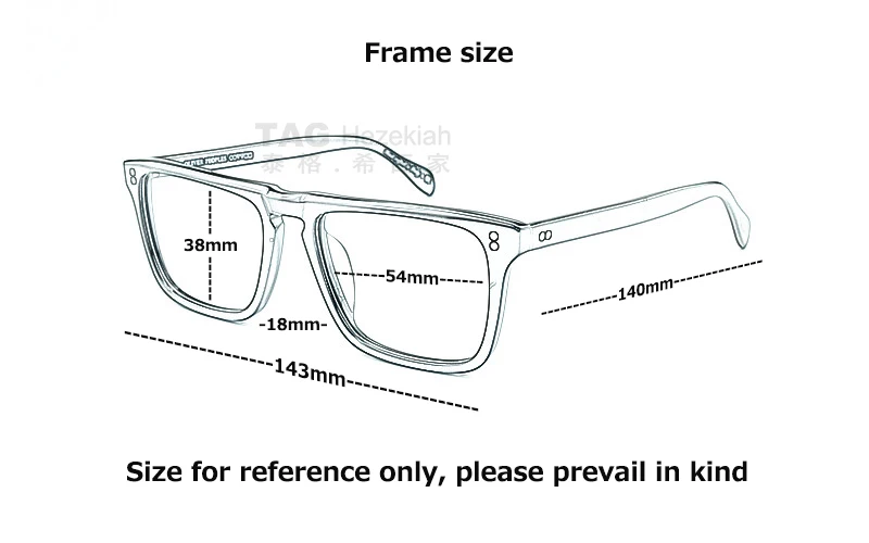 Очки рамки Новинка года Tag hezekiah бренд для мужчин женщин Ретро Мода Близорукость компьютер оптические очки ov5189t
