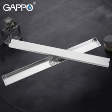 GAPPO Drains stainless steel bathroom shower floor cover drainers bath Floor Drains anti-odor Square shower room                