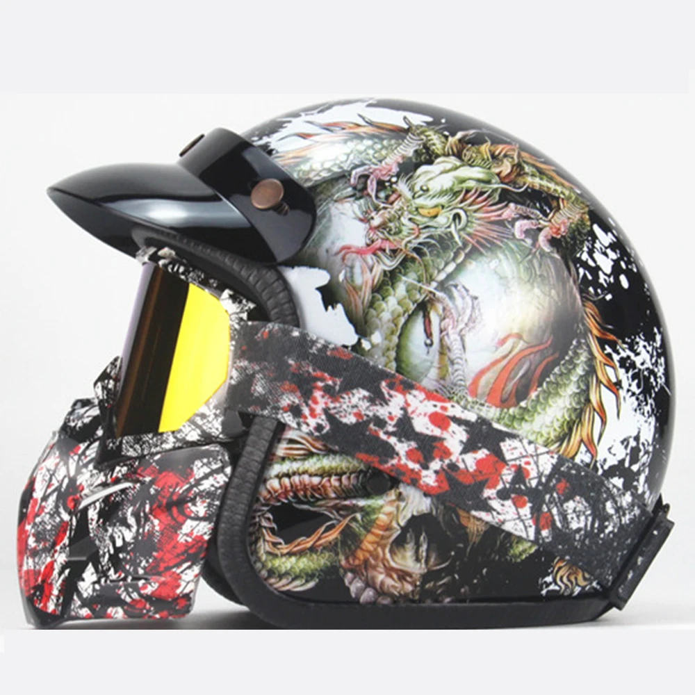 

Full Face Motorcycle Helmet Motocross Helmet Capacete Moto ATV Moto Helmet Cross Downhill Off-road Crash Cap Men Casco Moto DOT