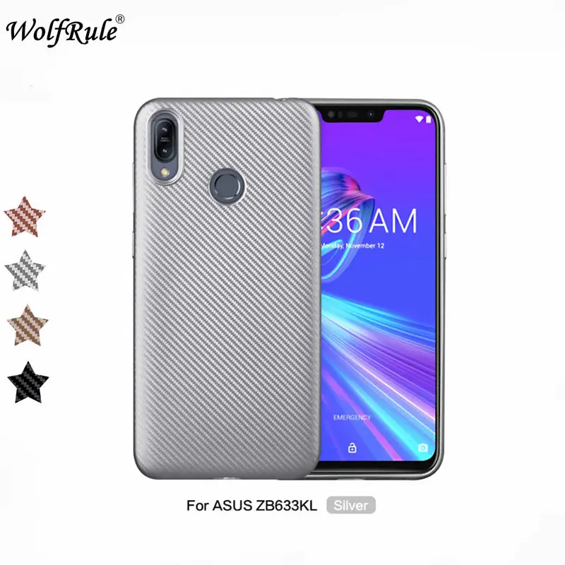 

Phone Case Asus Zenfone Max M2 ZB633KL Cover Luxury Full Protection Soft TPU Silicone Case For Asus ZB663KL Asus X01AD Fundas