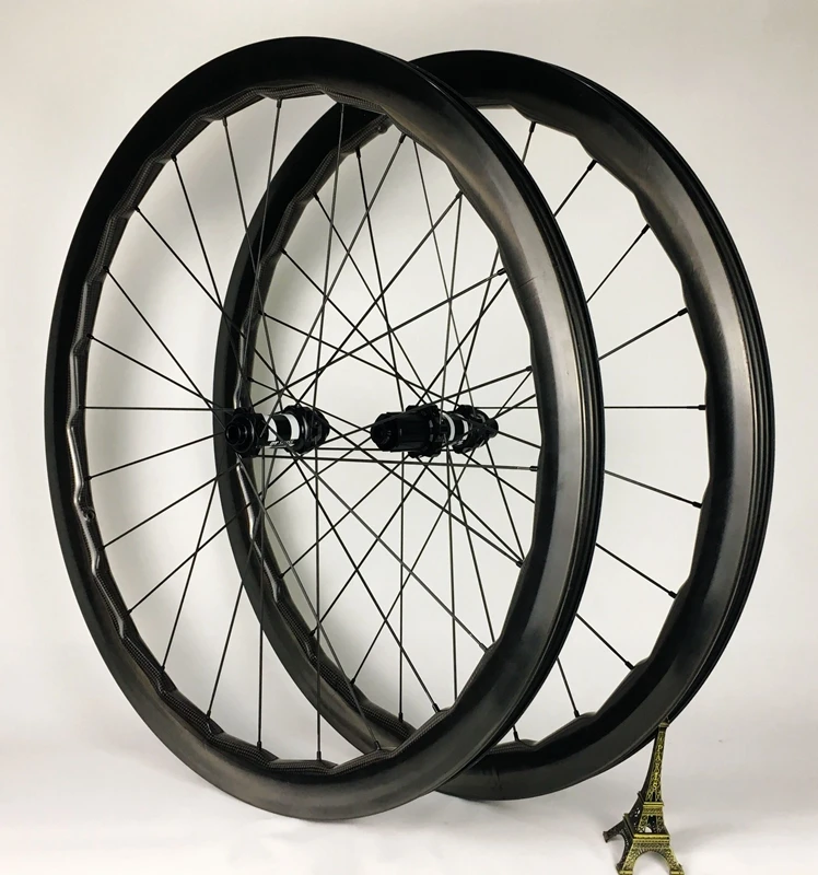 Sale 45mm Disc Brake carbon wheels Wavy non Dimple no brake surface DT35o hubs road bike wheelset Tubeless ready 6 Sale 45mm Disc Brake carbon wheels Wavy non Dimple no brake surface DT35o hubs road bike wheelset Tubeless ready 6