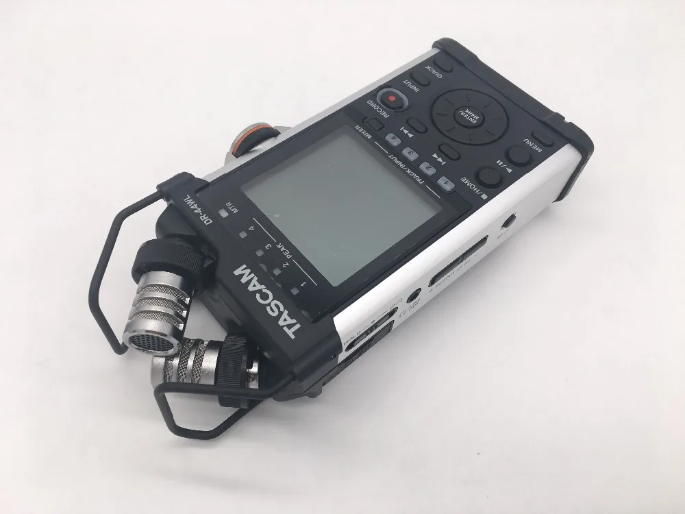 TASCAM DR-44WL портативный ручной диктофон записывающая ручка четырехтрековый рекордер со стереофоническими микросхемами, XLR микрофонными входами и Wi-Fi