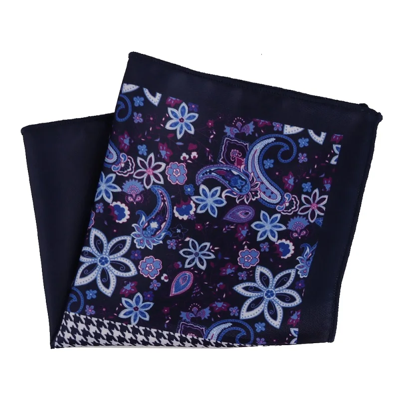 MPK-048pocket square Портной Смит дизайнер Карманный квадратный модный платок Пейсли Цветочный плед Stye Hanky 9 цветов на выбор - Цвет: MPK-048pocket square
