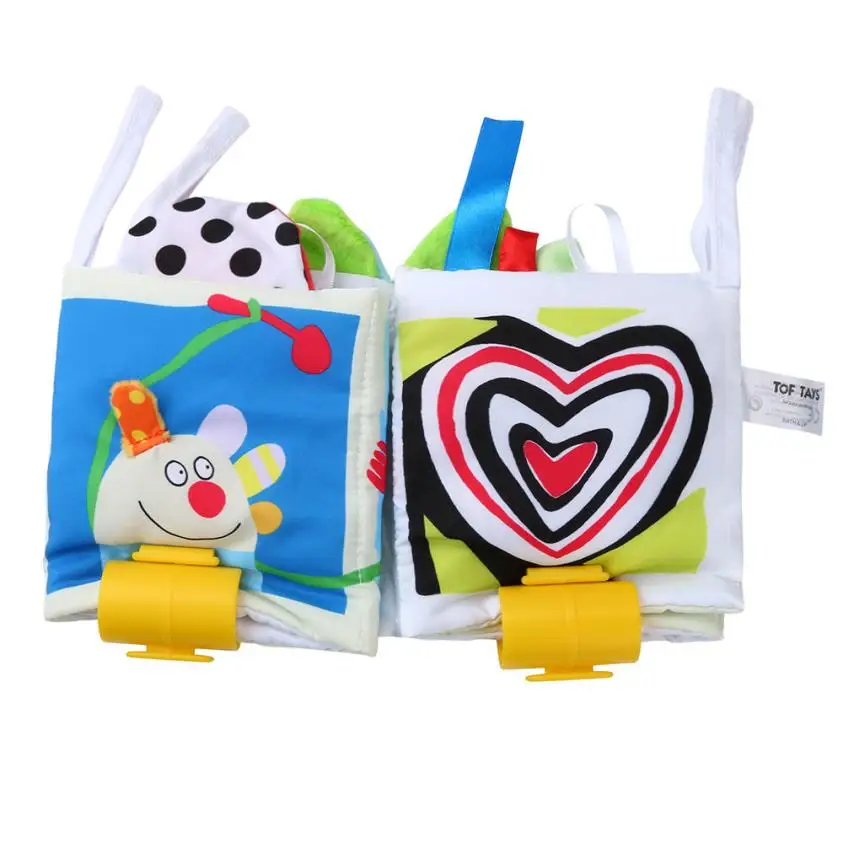 HIINST Baby Crib bumper Baby Cloth Book Around Colorful Bed Bumper For