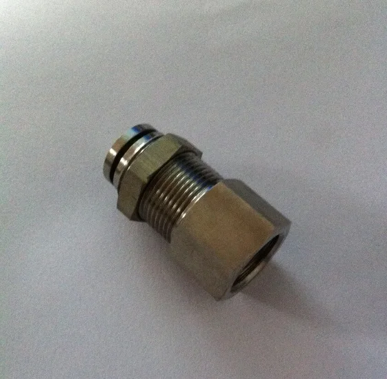 

tube 10mm-1/8 bsp thread bulkhead female straight stainless steel 316 air connector
