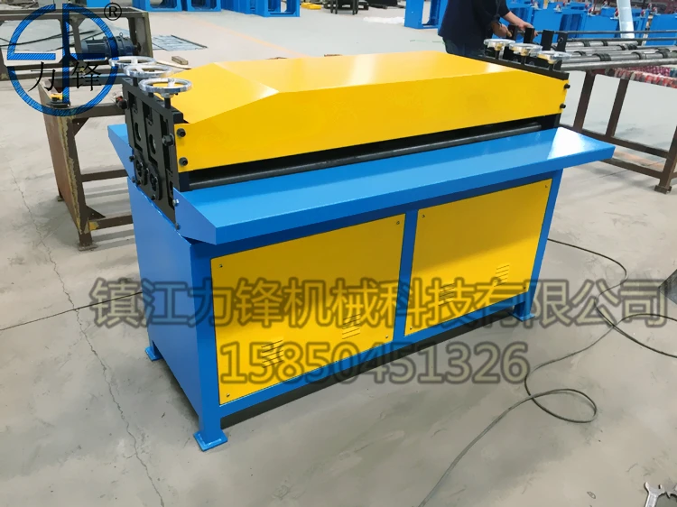 duct five lines beading machine leveling beading machine roll type sheet metal beading machine