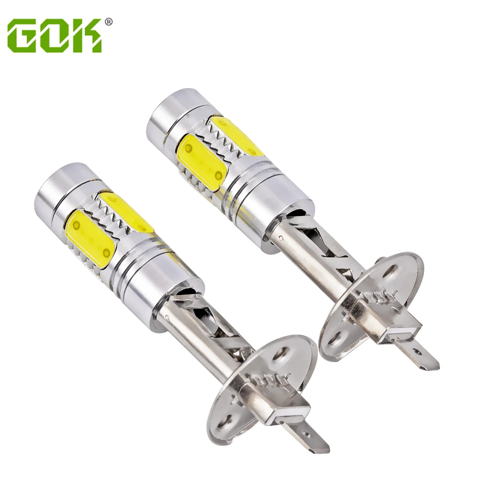 

2pcs/lot Super Bright H1 led 7.5W SMD LED lens h1 h3 880 881 led Fog lamp Day Running Bulb Light Lamp For Auto Car light
