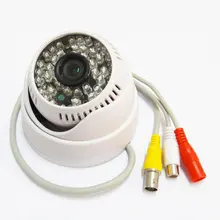 48IR Leds Color CCTV Dome Door Wide Angle 3.6mm Lens Audio security camera system mic