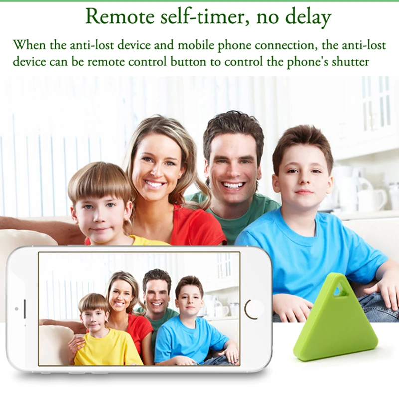 Mini Smart Bluetooth 4.0 GPS Tracker Anti-Loss Wireless GPS Mobile Tracker Locator Alarm Low Power Triangle Key Tracking Display