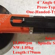 4 inch воздуха, мини-Болгарки fa-2c-4f Тип одной рукой Управление 100 мм диск с рычагом дроссельной заслонки отсечения инструменты(fa-2c-4bf