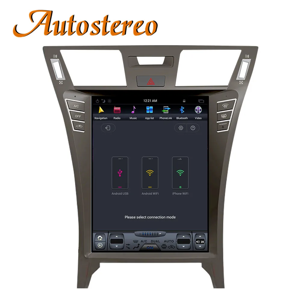 Clearance Tesla style 4G RAM Android 9 Car GPS Navigation No DVD Player For Lexus LS460L LS600h radio tape recorder head unit multimedia 8