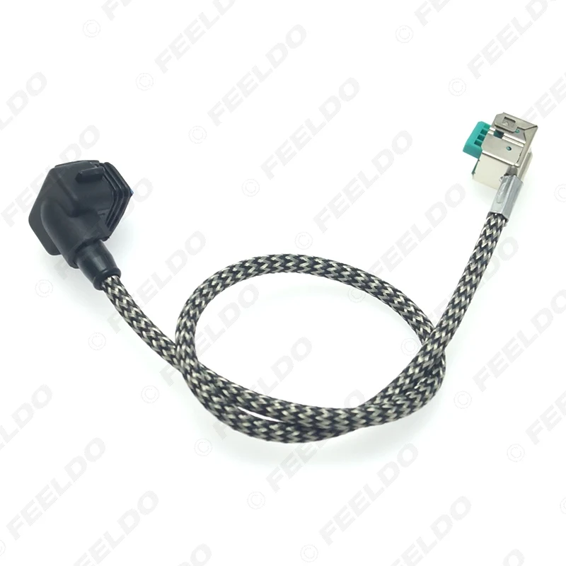 FEELDO 1 шт. автомобильные ксеноновые лампы балласт высоковольтный провод жгут для D1S D1 D3 D3S ксеноновые фары реле кабель адаптер# CA5988