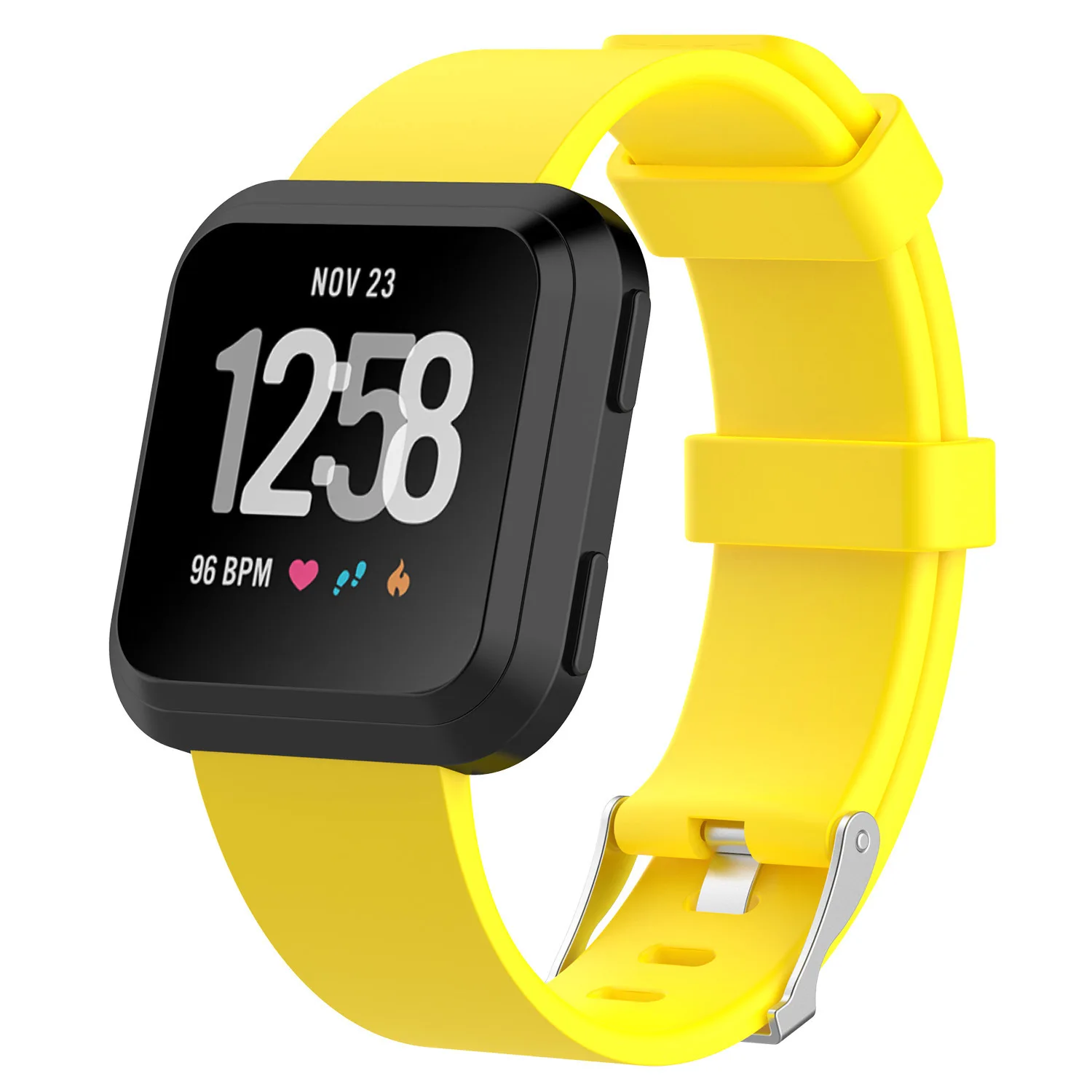 Replacement Band For Fitbit Versa/Versa Lite Strap With Screen Protector Silicone Bracelet Accessories For Fit Bit Versa Band