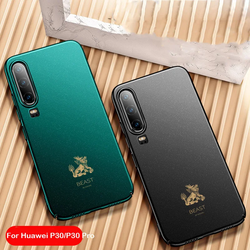 Для huawei P30 Pro Чехол P30 матовый чехол пластиковый защитный чехол Coque Aixuan huawei P30 Pro Чехол с бесплатной пленкой для экрана