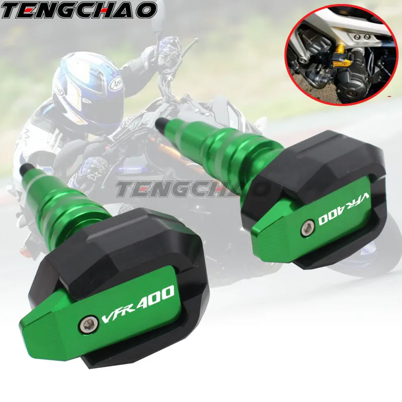 

Motorcycle Protection Frame Slider Fairing Guard Anti Crash Pad Protector For Honda VFR400 VFR 400 NC30 NC 30 1989-1990