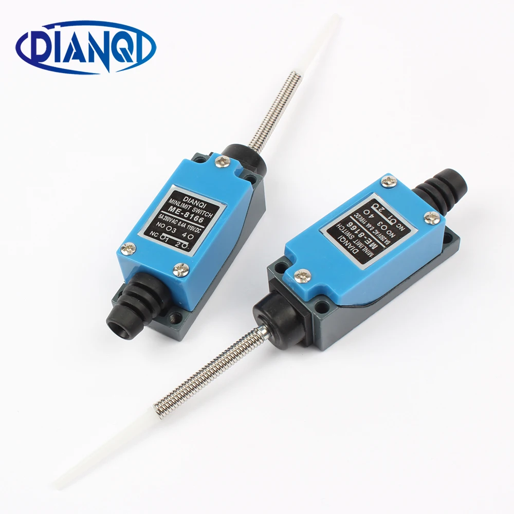 Me8166 Flexible Rod Coil Spring Actuator Momentary Mini Limit Switch