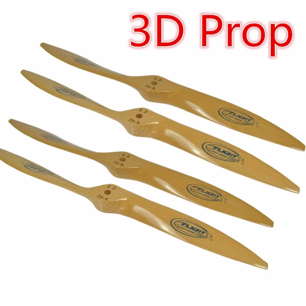 1PC Pro.3D 16x10 Beechwood CW Propeller For Gas Plane Prop RC Model Airplanein Parts