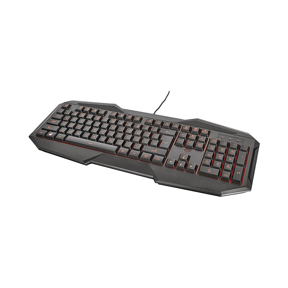 Trust 21119 Estandar Alambrico USB прерыватель памяти QWERTY Negro|Клавиатуры| |