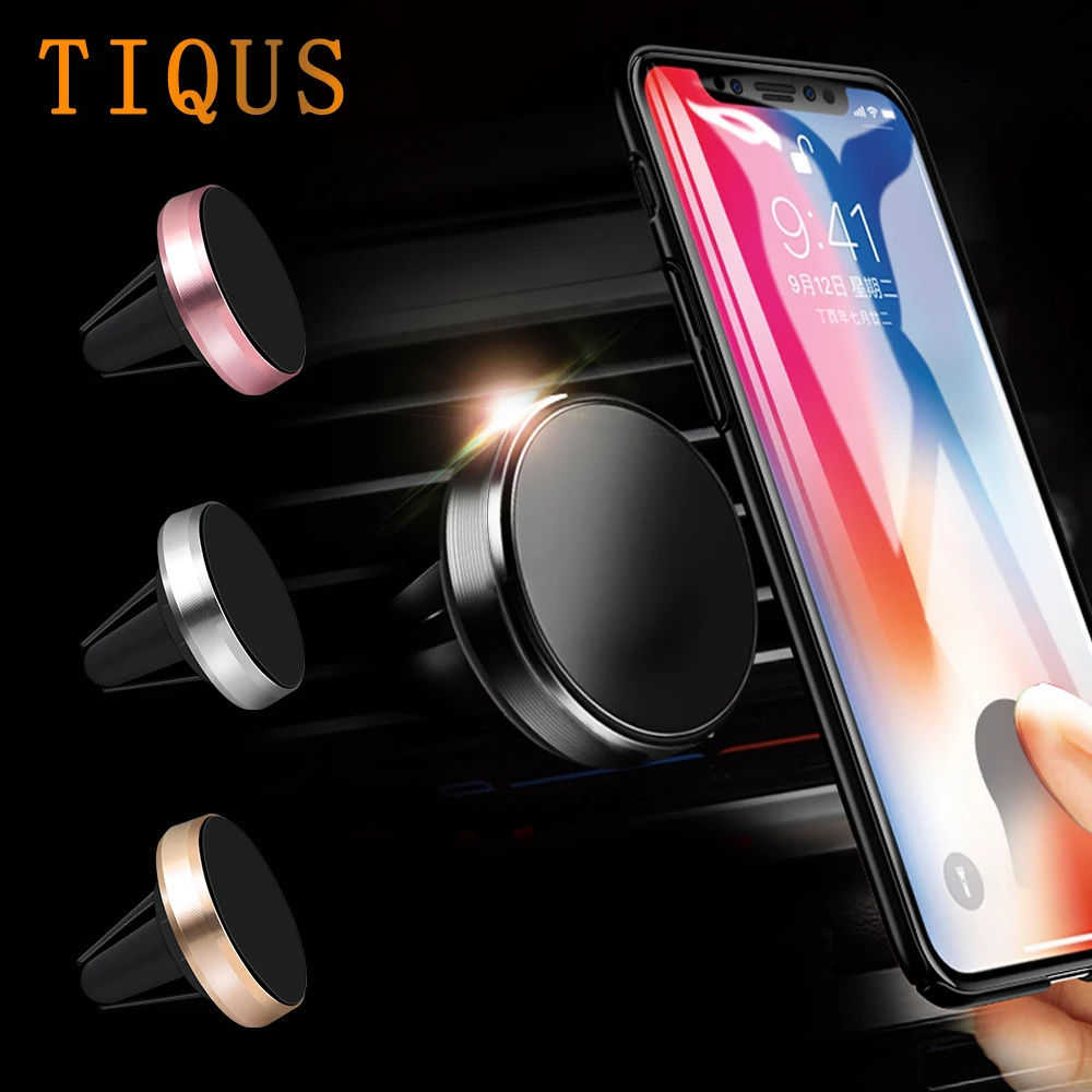 Магнитный автомобильный держатель для iPhone XS X Samsung S8 S9 магнитный на