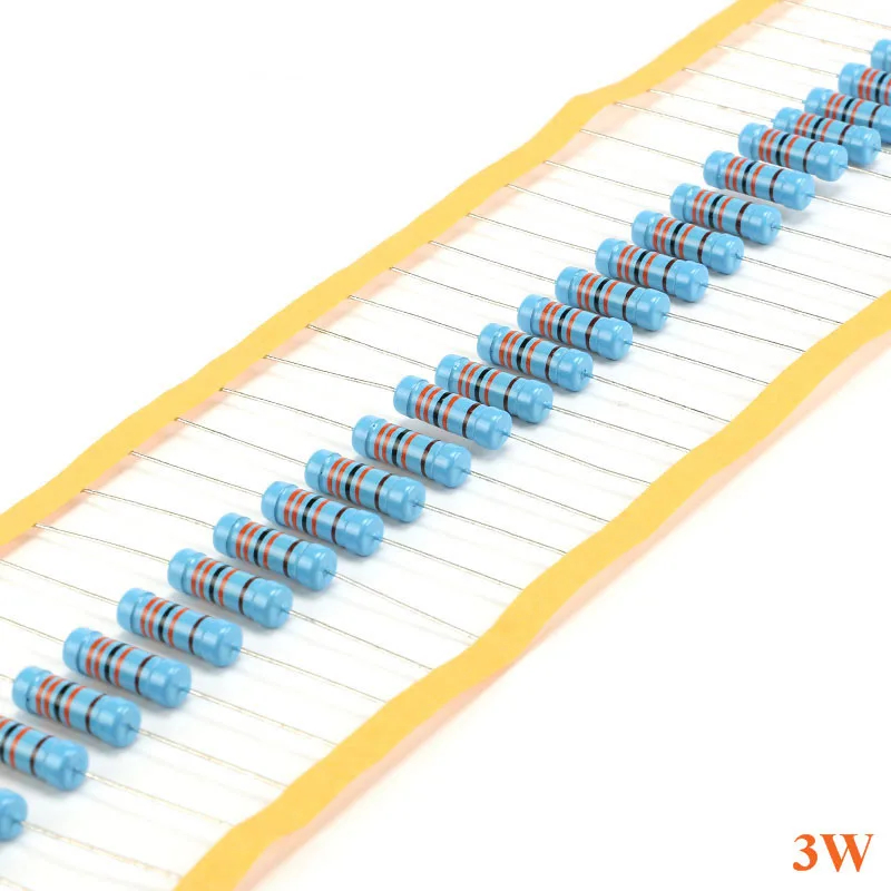 

20pcs 10K ohm 10K 1% Tolerance Precision Metal Film 3W, 3 Watts RoHS Lead Free