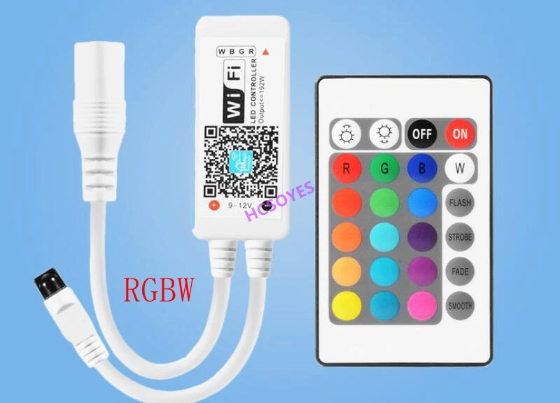 24key ir rf Bluetooth/Инфракрасный/RGBW/USB/wifi Пульт дистанционного управления беспроводной красочный rgb светодиодный контроллер для мобильного приложения ТВ фоновый светильник