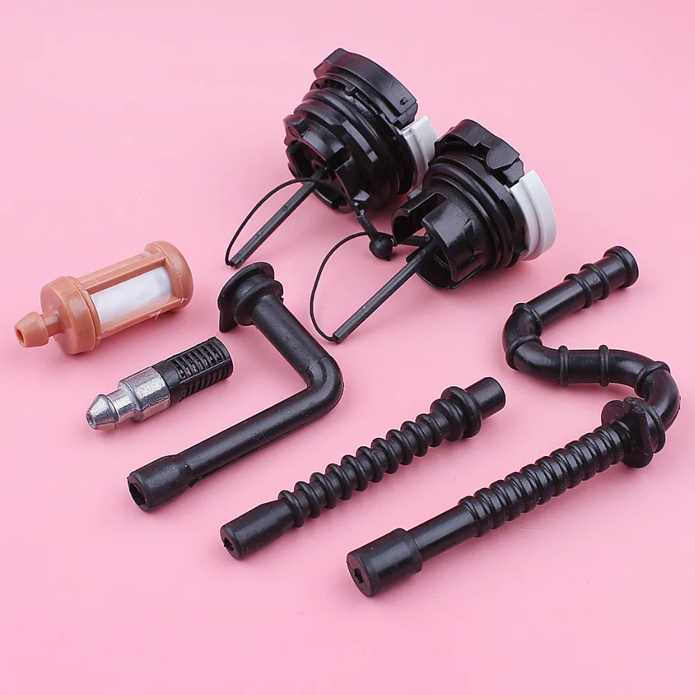 

Fuel Oil Filter Impulse Line Hose Tank Cap Kit For Stihl MS260 026 MS 260 Chainsaw Replacement Spare Garden Tool Part