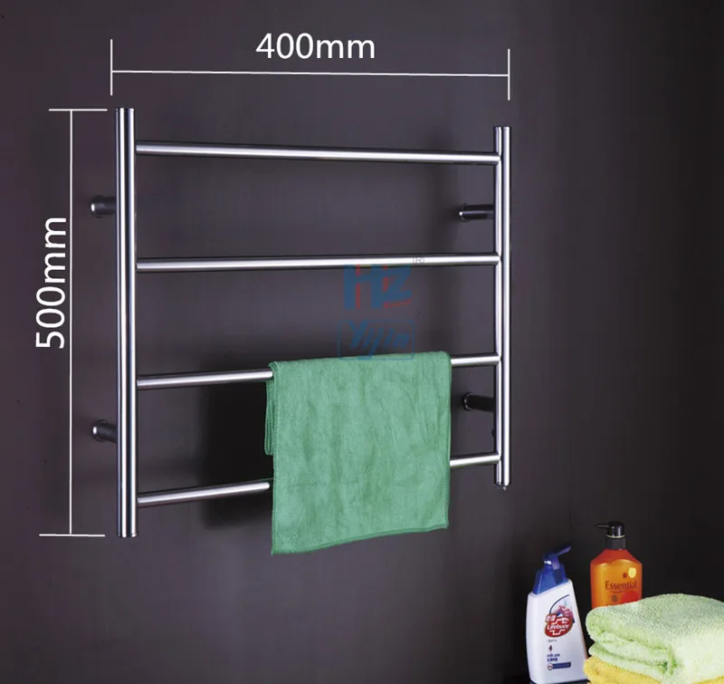 Bathroom Small Size Towel Warmer Stainless Steel 304 Wall Mounted