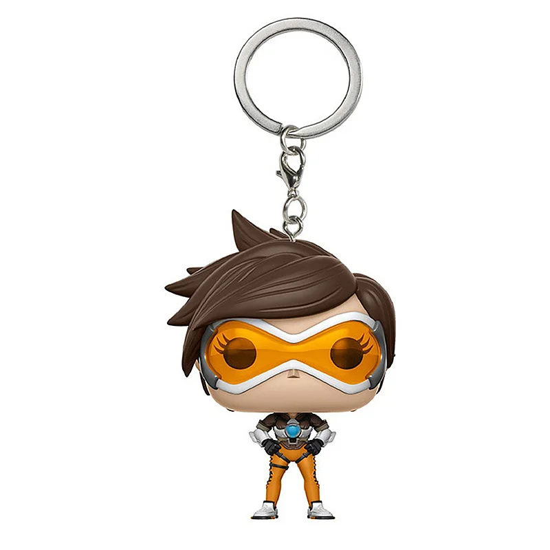 Funko pop OW игра фигурка над часами Жнец и Трейсер ПВХ фигурку Коллекционная модель
