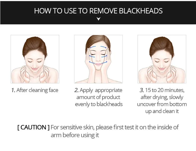 Bamboo угольная для черных точек для удаления носа черная маска уход за лицом Грязь Лечение Акне пилинг от маска для очищения пор уход за кожей