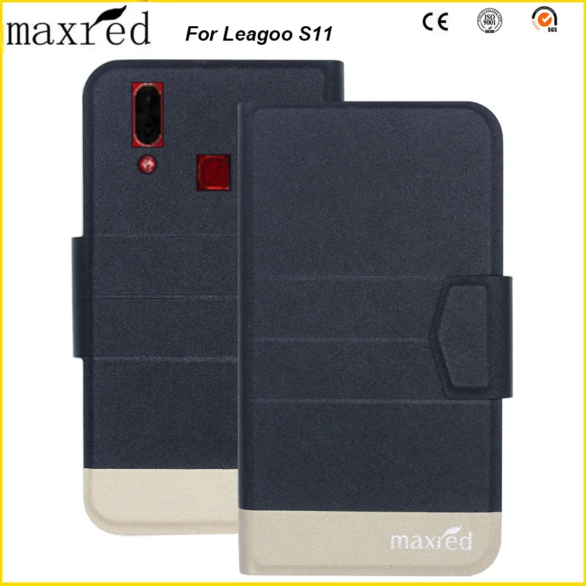 

5 Colors! Leagoo S11 Case 2019 High Quality Flip Ultra-thin Luxury Leather Protective Case For Leagoo S11 Cover Phone