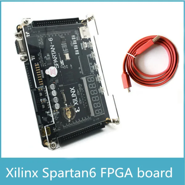 

FPGA board Xilinx spartan FPGA development board Xilinx spartan6 XC6SLX9 with 256Mb SDRAM EEPROM FLASH SD card Camera VGA