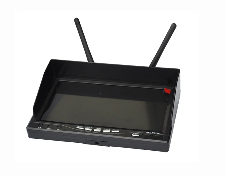 

Boscam RX-LCD5802 5.8GHz LCD Diversity Receiver 7 Inch Monitor LED Backlight FPV With Li-Polymer Battery