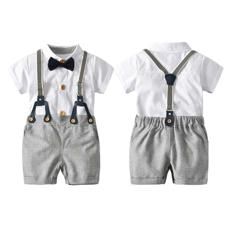 Buy 0 2T Baby Boy Clothes Set Gentleman Wedding Boy
