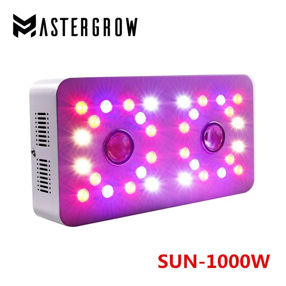 Полный спектр 600/900/1000/1200/1500/1800/3600W COB светодиодный Grow светильник 410-730nm для комнатных растений и цветок парниковых расти палатку - Испускаемый цвет: SUN-1000W