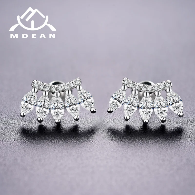 Женские серьги гвоздики из циркония цвета белого золота|stud earrings|stud earrings for womenearrings