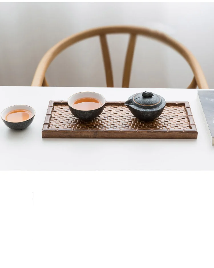 TANGPIN bamboo tea trays natural bamboo tea board kung fu tea tray table serving accessories