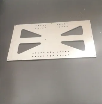 

Funssor 200x300mm heated bed support 3mm Aluminum alloy Extended Y Carriage Plate for Prusa i3