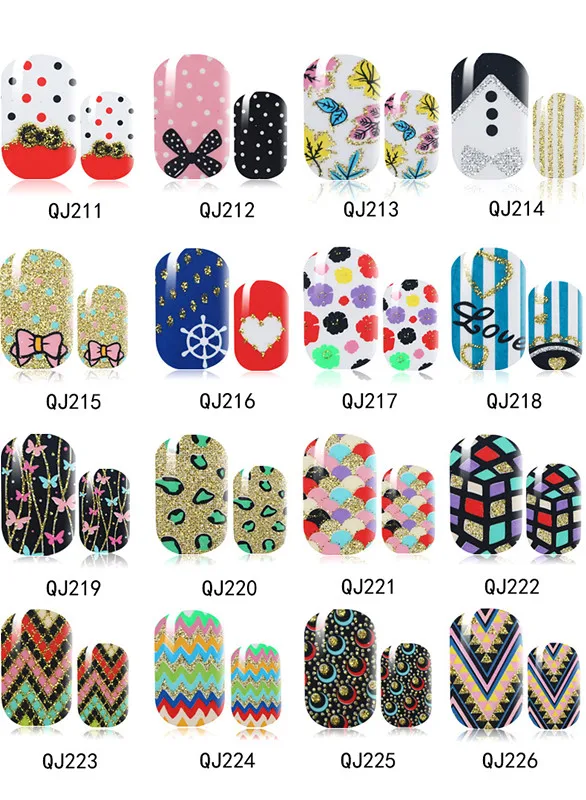 

1 SheetColorful Pink Mermaid Nail Wraps Nail Stickers 100% Nail Polish Wraps Glitter Manicure Sticker Decals Beauty Accessories